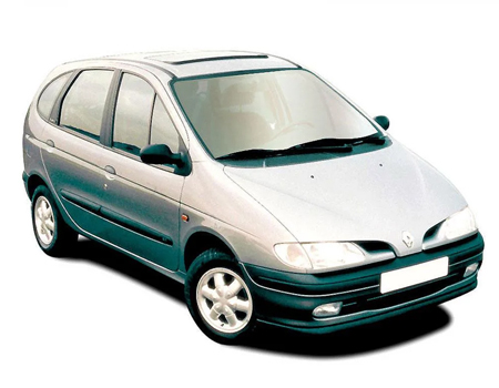 EVA автоковрики для Renault Scenic I 1996-1999 дорестайл — scenic1